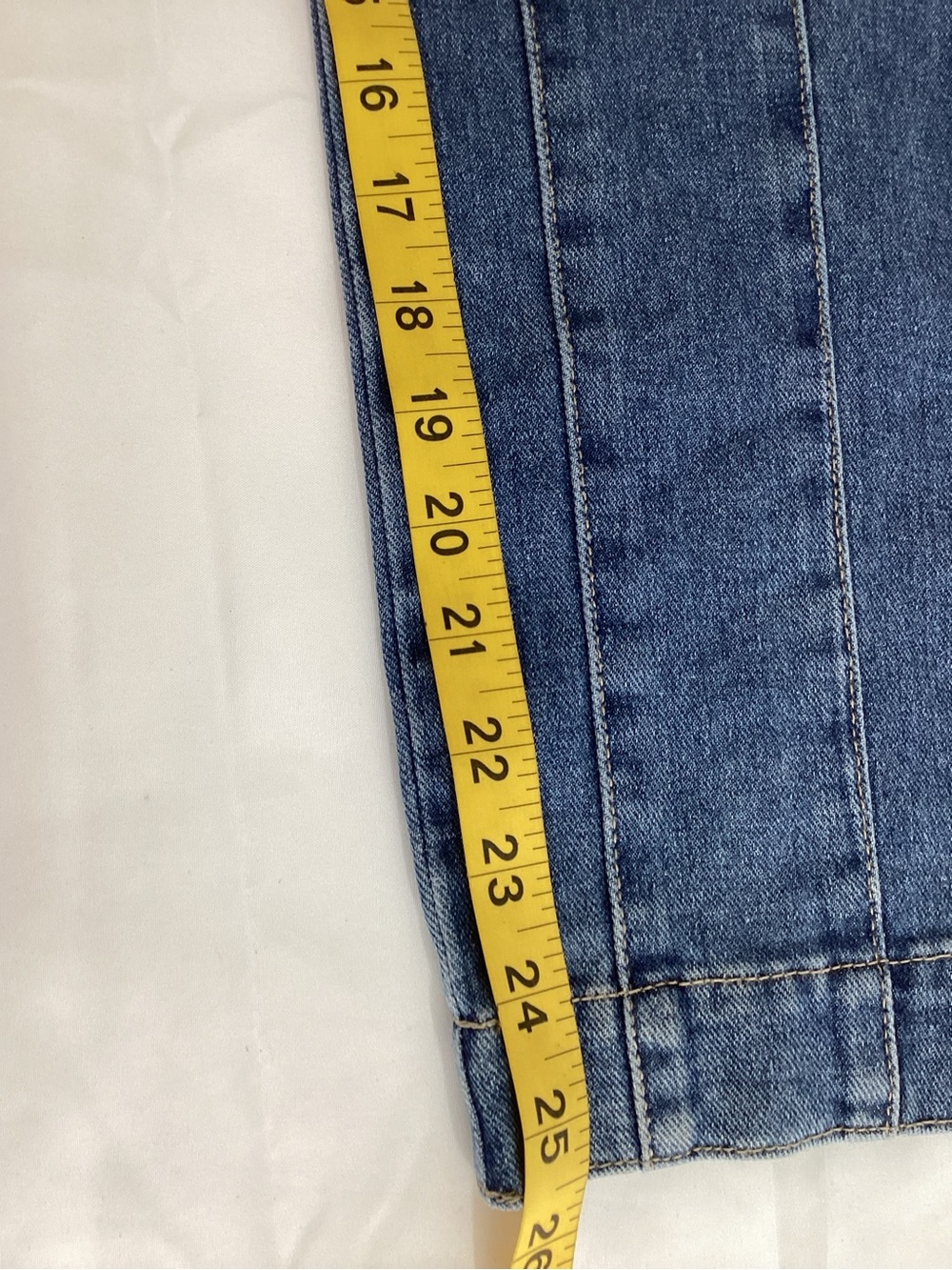 Happily Grey Denim Jumpsuit Overalls in Medium Blue - Picture 10 of 11